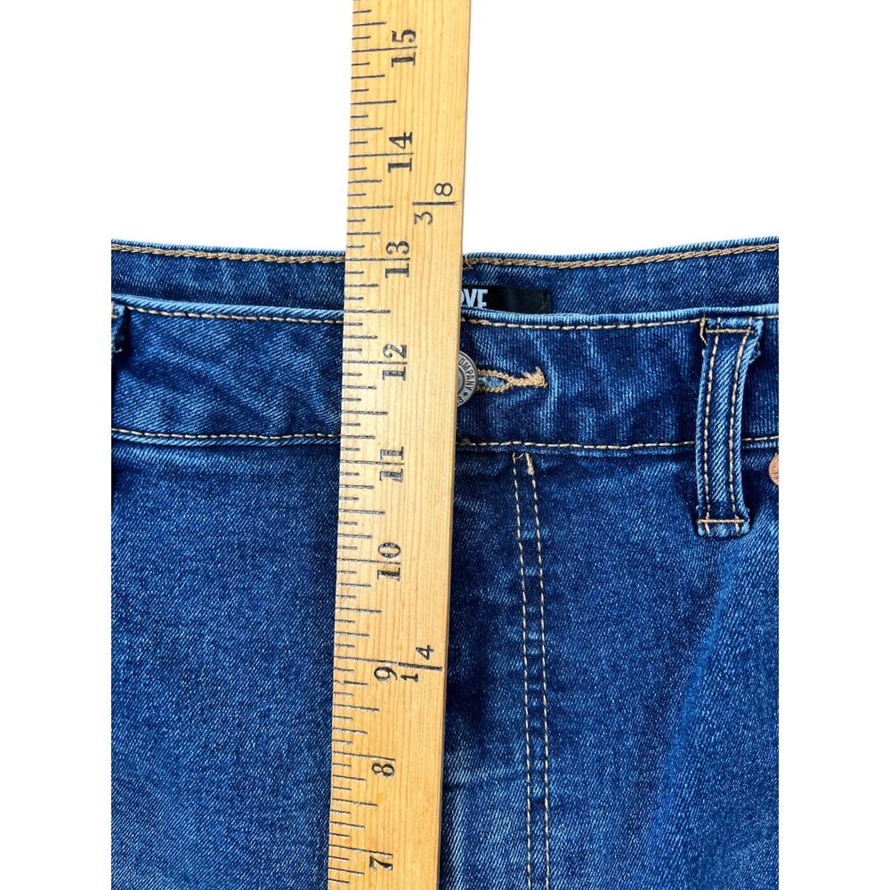 Frye Straight Leg Jeans Medium Wash Stretch Denim - 14 - Picture 7 of 9